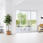 Baie aluminium coulissante haute isolation en promo chez Brico Dépôt Baie aluminium coulissante haute isolation dans le catalogue Brico Dépôt