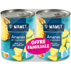 Ananas en morceaux "Offre Familiale" - ST MAMET dans le catalogue Carrefour Market