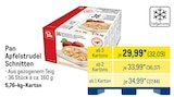 Apfelstrudel Schnitten von Pan im aktuellen METRO Prospekt für 32,09 €