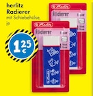 Radierer im TEDi Prospekt Radierer von Herlitz im aktuellen TEDi Prospekt für 1,25 €