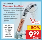 Wasserspar-Duschkopf Angebote von Easymaxx bei Netto Marken-Discount Plauen für 9,99 €