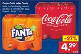 Coca-Cola Angebote von Coca-Cola bei Netto Marken-Discount Ludwigshafen für 4,29 €