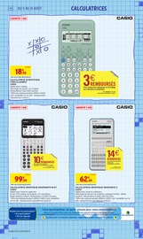 Calculatrice Angebote im Prospekt "70% EN AVANTAGE CARTE Sur une sélection rentrée des classes" von Intermarché auf Seite 40