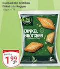 Aktuelle Wecker Angebote bei GLOBUS in Leipzig Aktuelles Bio Brötchen Dinkel oder Roggen Angebot bei GLOBUS in Leipzig ab 1,99 €