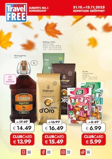 Aktueller Travel FREE Prospekt (Patersdorf, 12 Seiten zum blättern Travel FREE Prospekt EUROPE'S NO.1 BORDERSHOP mit 12 Seiten