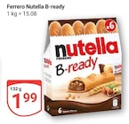 Aktuelle Nutella Angebote bei GLOBUS in Neuwied Aktuelles Nutella B-ready Angebot bei GLOBUS in Neuwied ab 1,99 €