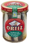 Sardines huile d'olive - 190 g - ORTIZ - NaturéO à Marcq-en-Barœul Sardines huile d'olive - 190 g - ORTIZ en promo chez NaturéO Marcq-en-Barœul à 4,99 €