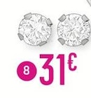 E.Leclerc Bourg-en-Bresse - Promo Boucles oxyde de zirconium Promo Boucles oxyde de zirconium à 31,00 € dans le catalogue E.Leclerc à Bourg-en-Bresse