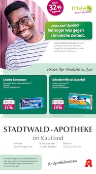 Aktueller mea - meine apotheke Prospekt "Unsere Juni-Angebote" für Meißen Aktueller mea - meine apotheke Prospekt für Meißen mit Seiten