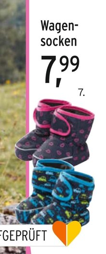 Ernstings family Duisburg - Wagensocken Wagensocken Angebot bei Ernstings family Duisburg im Prospekt "Fröhlich im Freien."