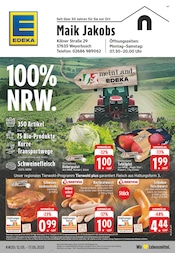 Aktueller EDEKA Supermarkt Prospekt in Hasselbach und Umgebung, "Aktuelle Angebote" mit 24 Seiten, 12.05.2025 - 17.05.2025