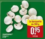 Champignons en promo à 0,95 € chez Aldi Champignons dans le catalogue Aldi