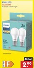 Leuchtmittel Angebote von Philips bei Netto Marken-Discount Bruchsal für 2,99 €