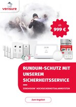 Verisure Prospekt "RUNDUM-SCHUTZ MIT UNSEREM SICHERHEITSSYSTEM", 4 Seiten, für Hanau, 02.12.2019 - 22.12.2019 Verisure Prospekt "RUNDUM-SCHUTZ MIT UNSEREM SICHERHEITSSYSTEM", 4 Seiten, für Hanau, 02.12.2019 - 22.12.2019