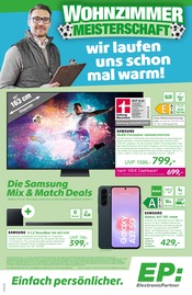 Aktueller EP: Elektromärkte Prospekt in Otterberg und Umgebung, "WOHNZIMMER MEISTERSCHAFT - wir laufen uns schon warm!" mit 6 Seiten, 24.04.2026 - 09.05.2026