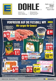 EDEKA Hopsten Prospekt der aktuellen Woche, gültig von 01.06.2026 bis 06.06.2026 Aktueller EDEKA Hopsten Prospekt "Aktuelle Angebote" mit 26 Seiten