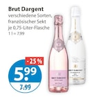 Sekt im V-Markt Prospekt Sekt von Brut Dargent im aktuellen V-Markt Prospekt für 5,99 €