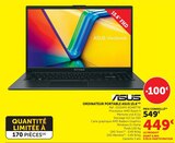 Ordinateur portable 15.6" - ASUS - Hyper U à Périgueux Ordinateur portable 15.6" - ASUS en promo chez Hyper U Périgueux à 449,00 €