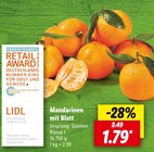 Mandarinen mit Blatt Angebot im Lidl Prospekt für 1,79 €