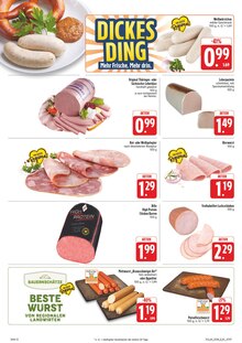 Wurst im E center Prospekt "Wir lieben Lebensmittel!" mit 40 Seiten (Chemnitz)