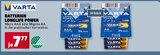 Batterien Longlife Power Micro AAA Angebote von Varta bei E center Stuttgart für 7,77 €