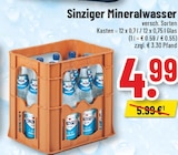 Mineralwasser bei Trinkgut im Solingen Prospekt für 4,99 €