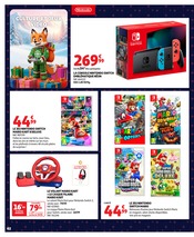 Promos Nintendo Switch dans le catalogue "EMBARQUEZ POUR LE PAYS DES JOUETS" de Auchan Hypermarché Nintendo Switch en promo dans le catalogue Auchan Hypermarché à la page 62