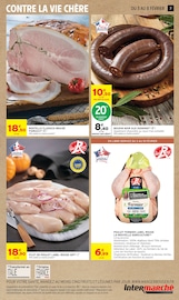 Poulet Angebote im Prospekt "JUSQU'À -60% DE REMISE IMMÉDIATE SUR LE 2ÈME" von Intermarché Super auf Seite 7