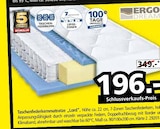 Taschenfederkernmatratze Lord von Ergo Dream für 196,00 € bei Segmüller im Angebot Taschenfederkernmatratze Lord von Ergo Dream im aktuellen Segmüller Prospekt