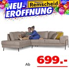 Aktuelles Porto Ecksofa Angebot bei Seats and Sofas in Wuppertal ab 699,00 €