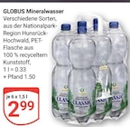 Mineralwasser von Globus im aktuellen GLOBUS Prospekt