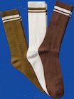 Lot de 3 paires de chaussettes adulte - GÉMO à 5,99 € dans le catalogue Intermarché Hyper