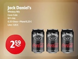 Huster - Whiskey-Mix Coca-Cola Angebot im Prospekt Whiskey-Mix Coca-Cola bei Huster im Prospekt "" für 2,59 €