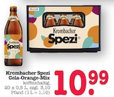 Spezi Cola-Orange-Mix Angebote von Krombacher bei E center Ettlingen für 10,99 €