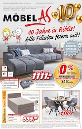 Möbel AS Prospekt für Engen mit 20 Seiten Möbel AS Prospekt für Engen: "10 Jahre in Biblis! Alle Filialen feiern mit!", 20 Seiten, 21.06.2025 - 05.07.2025