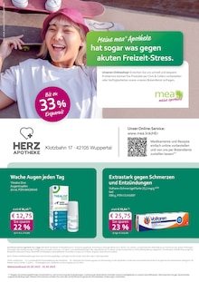 Aktueller mea - meine apotheke Prospekt "Unsere Mai-Angebote" für Wuppertal Aktueller mea - meine apotheke Prospekt für Wuppertal mit Seiten