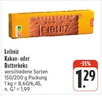 Kakao- oder Butterkeks bei nah und gut im Bautzen Prospekt für 1,29 €