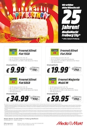 MediaMarkt Saturn Prospekt für Freiburg (Breisgau) mit 1 Seite MediaMarkt Saturn Prospekt für Freiburg (Breisgau): "Wir erfüllen deine Wünsche seit 25 Jahren!", 1 Seite, 10.12.2025 - 24.12.2025