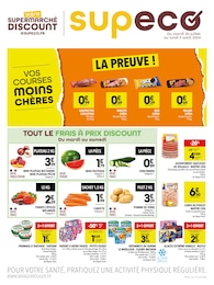 Prospectus Supeco à Mont-Saint-Aignan, "Vos courses moins chères", 2 pages, 30/07/2024 - 05/08/2024