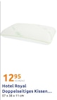 Doppelseitiges Kissen im Angebot bei Action in Wetzlar Doppelseitiges Kissen Angebote von Hotel Royal bei Action Wetzlar für 12,95 €