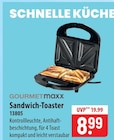 GOURMETmaxx Sandwich-Toaster Angebote bei famila Nordost Elmshorn für 8,99 €