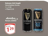 Irish Draught Angebote von Guinness bei GLOBUS Bochum für 1,29 €