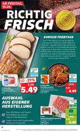 Aktueller Kaufland Prospekt mit Hackfleisch, "Aktuelle Angebote", Seite 24