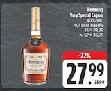 Very Special Cognac Angebote von Hennessy bei E center Schweinfurt für 27,99 €