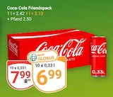 Aktuelle Coca Cola Angebote bei GLOBUS in Nettetal Aktuelles Friendspack Angebot bei GLOBUS in Nettetal ab 6,99 €