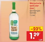 Weinschorle weiß oder rose im aktuellen Netto Marken-Discount Prospekt