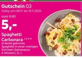 Aktuelles Gutschein Spaghetti Carbonara Angebot bei mömax in Mannheim ab 5,00 €