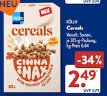 ALDI SÜD - Cereals Angebot im Prospekt Cereals bei ALDI SÜD im Prospekt "" für 2,49 €