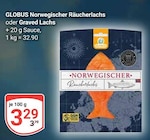 Norwegischer Räucherlachs von Globus im aktuellen GLOBUS Prospekt