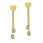 Boucles d'oreilles en or jaune et oxydes de zirconium en promo chez Le Manège à Bijoux Boucles d'oreilles en or jaune et oxydes de zirconium dans le catalogue Le Manège à Bijoux